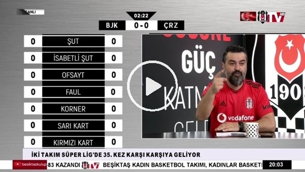 Mustafa Pektemek'in golünde BJK TV spikerleri