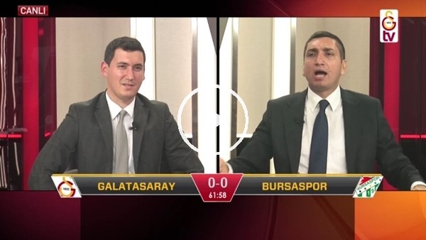 Aytaç Kara'nın penaltı golünde GS TV spikerleri