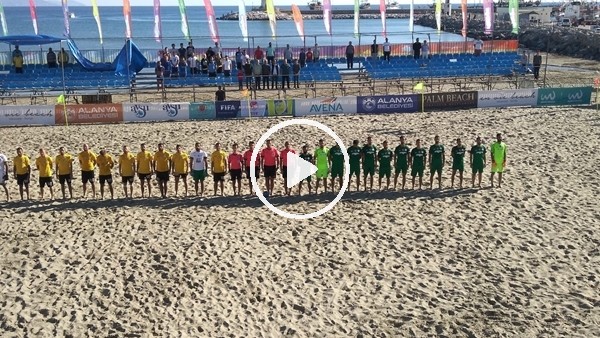 Türkiye Plaj Futbolunda yarı final maçları