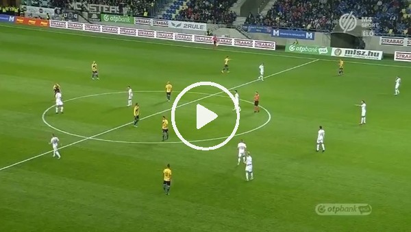 Macaristan Ligi'nde orta sahadan gol
