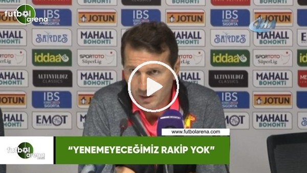 Bayram Bektaş: "Yenemeyeceğimiz rakip yok"