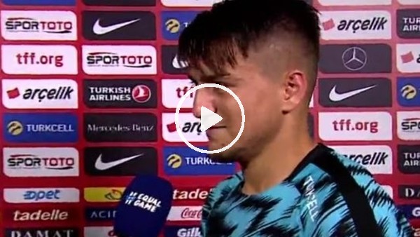 Cengiz Ünder: "Çok iyi mücadele ettik"