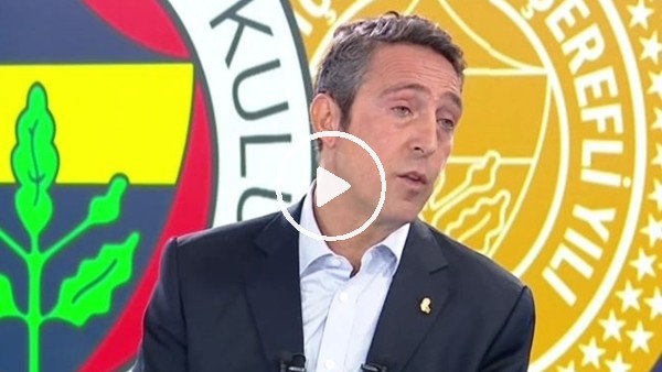 Ali Koç'tan flaş sözler! "Niye bu kadar rezil oynuyorsunuz dedim..."