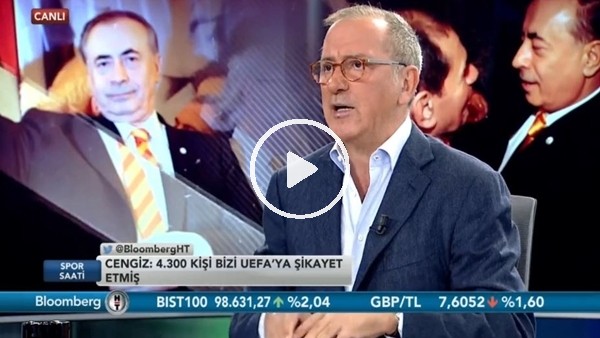 Fatih Altaylı: "UEFA kriterlerine sadece Kasımpaşa ve Göztepe uyuyor"
