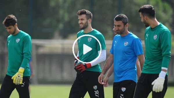 Bursaspor, Ankaragücü maçı hazırlıklarını sürdürdü