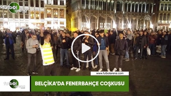 Belçika'da Fenerbahçe coşkusu