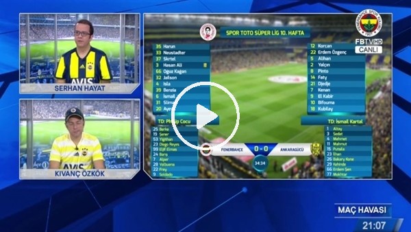 Ricardo Faty'nin golünde FB TV spikerleri