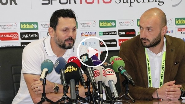 Erol Bulut: "Bol gollü güzel maç oldu"