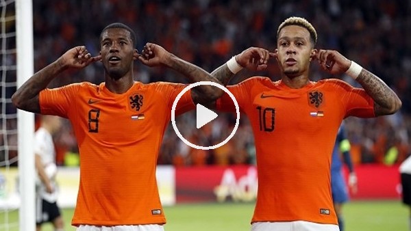 Hollanda 3-0 Almanya (Maç özeti ve goller)