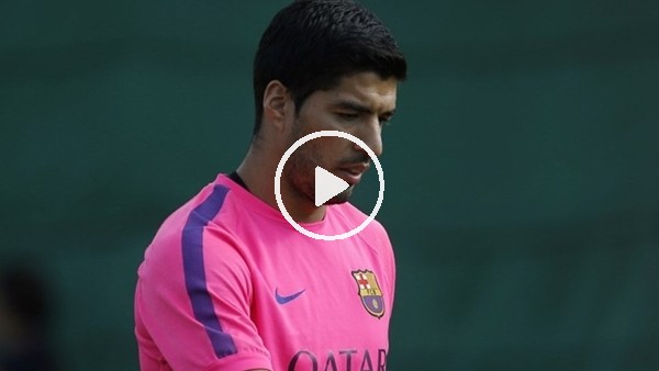 Luis Suarez'den inanılmaz top kontrolü