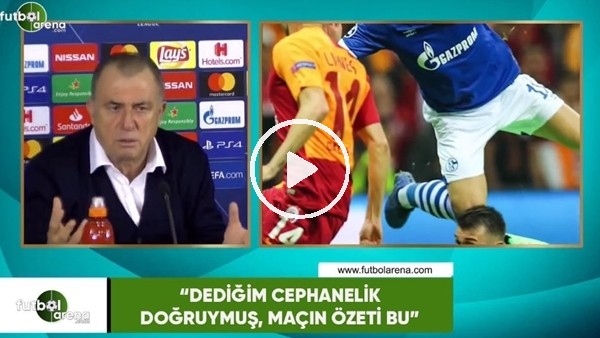 Fatih Terim: "Dediğim cephanelik doğuymuş, maçın özeti bu"