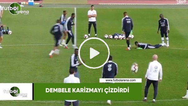 Dembele karizmayı çizdirdi
