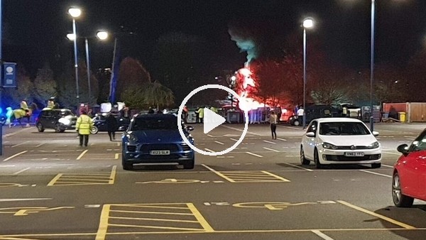 Leicester City kulübünün sahibine ait olan helikopter düştü