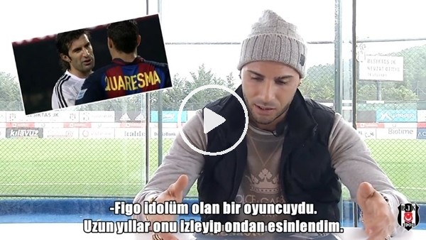 Ricardo Quaresma: "Luis Figo idolümdü"