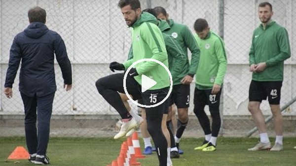 Konyaspor taktik çalıştı