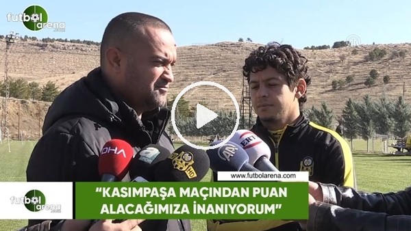 Guilherme: "Kasımpaşa maçından puan alacağımıza inanıyorum"