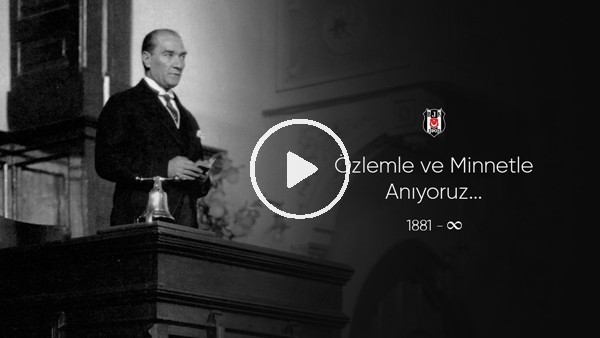 Beşiktaş'tan 10 Kasım paylaşımı