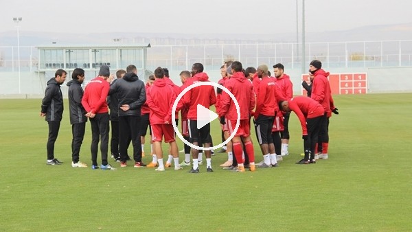 Sivasspor'da Beşiktaş maçı hazırlıkları