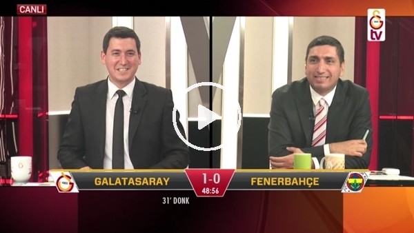 Martin Linnes'in Fenerbahçe'ye attığı golde GS TV spikerleri