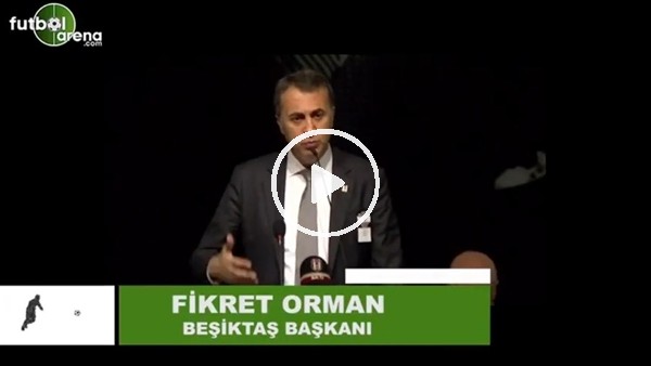 Fikret Orman: "Hata yaptım; şampiyon olacak kadro kurmamalıydım"