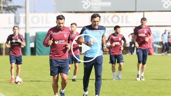 Trabzonspor 7 eksikle çalıştı