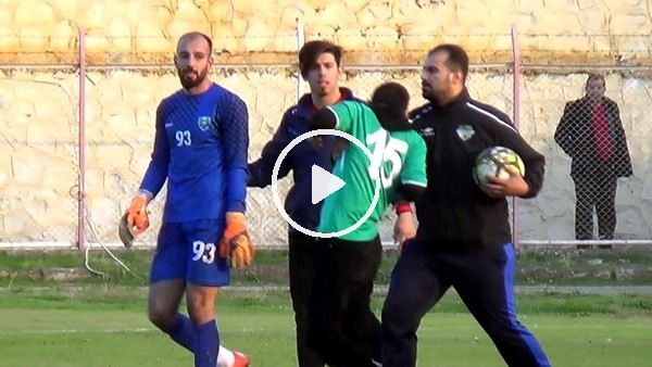 Engelli taraftar, öfkesine engel olamadı