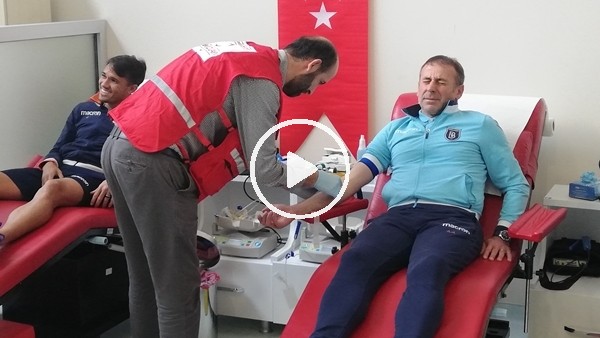 Başakşehir'den Kızılay'a kan bağışı