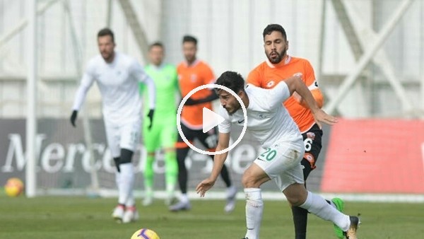 Konyaspor, Adanaspor ile hazırlık maçı yaptı