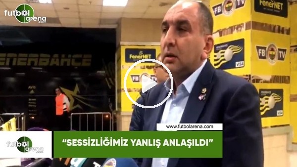 Semih Özsoy: "Sessizliğimiz yanlış anlaşıldı"