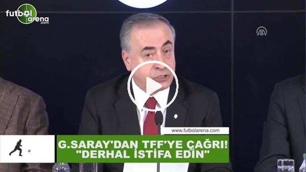 Galatasaray'dan TFF'ye çağrı! "Derhal istifa edin"