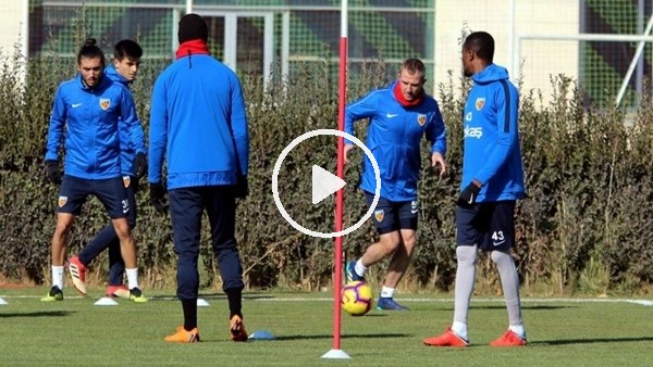 Kayserispor, Alanyaspor maçı hazırlıklarına başladı