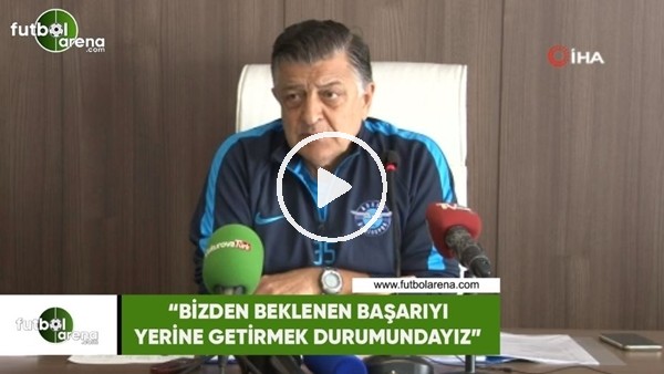 Yılmaz Vural: "Bizden beklenen başarıyı yerine getirmek durumundayız"