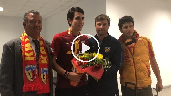 Kayserispor kafilesi Alanya'ya geldi
