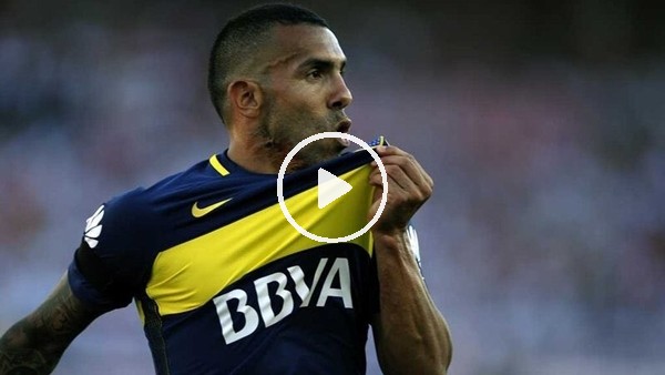 Carlos Tevez coştu, Boca Juniors kazandı...