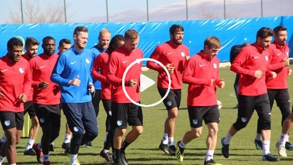 Erzurumspor'da Akhisarspor maçı hazırlıkları