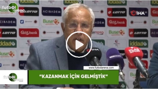 Hüseyin Kalpar: "Kazanmak için gelmiştir"