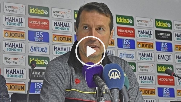 Bayram Bektaş: "Taraftarımızı mutlu etmek isterdik ama olmadı"