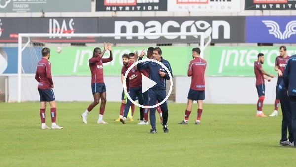 Trabzonspor'da Yeni Malatyaspor maçı hazırlıkları