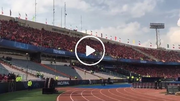 Asya Şampiyonlar Ligi finali öncesi tribünlerde atmosfer