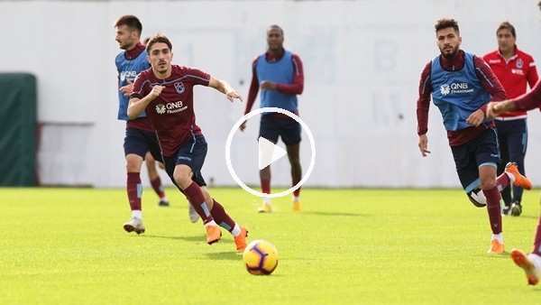 Trabzonspor hazırlıklarını sürdürdü