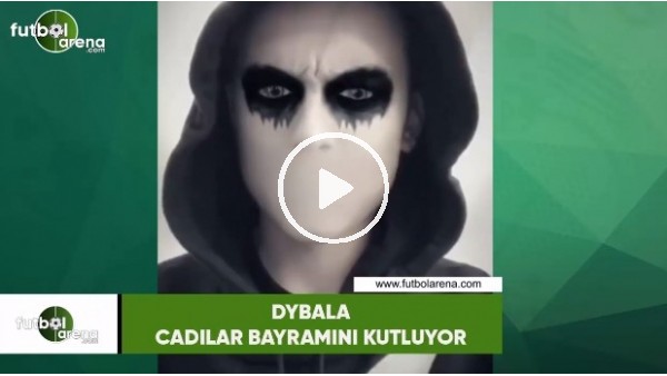 Dybala,Cadılar Bayramını kutluyor