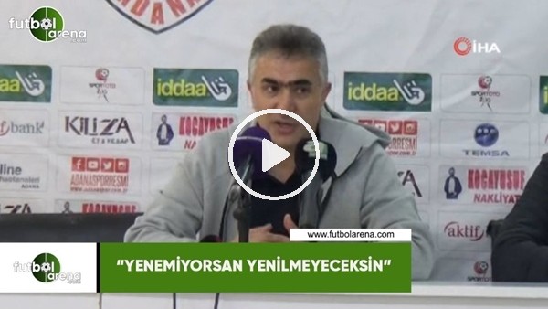 Mehmet Altıparmak: "Yenemiyorsan yenilmeyeceksin"