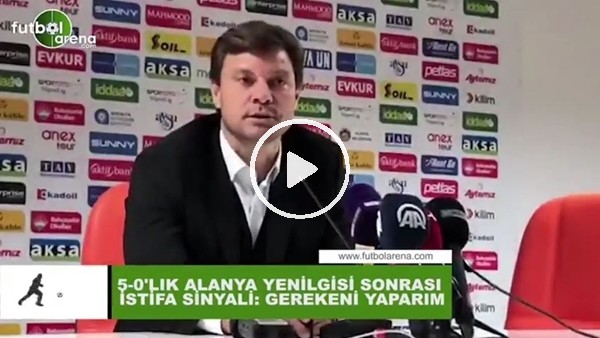 Ertuğrul Sağlam'dan 5-0'lık yenilgi sonrası istifa sinyali: "Gerekeni yaparım..."