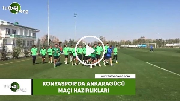Konyaspor'da Ankaragücü maçı hazırlıkları