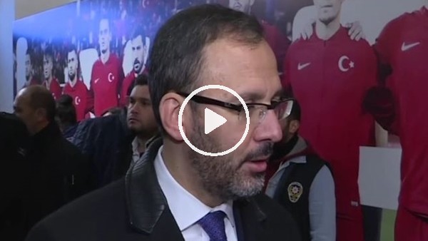 Spor Bakanı Mehmet Kasapoğlu: "Gençler üzerinde yatırıma devam edeceğiz"