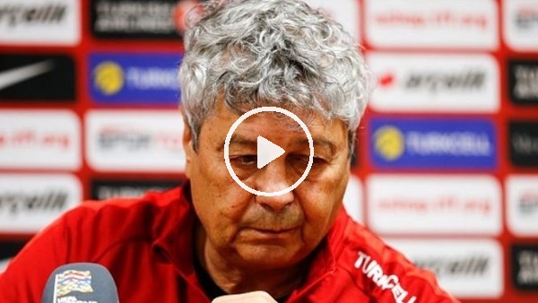 İsveç yenilgisi sonrası Lucescu'nun basın toplantısı tek soruyla bitti
