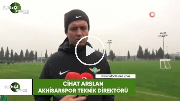Cihat Arslan: "Kazanmak için elimizden geleni yapacağız"