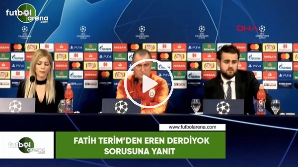 Fatih Terim'den Eren Derdiyok sorusuna yanıt