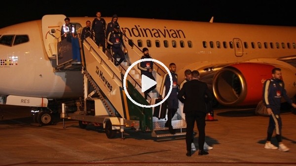 İsveç Milli Takımı, Konya'ya geldi