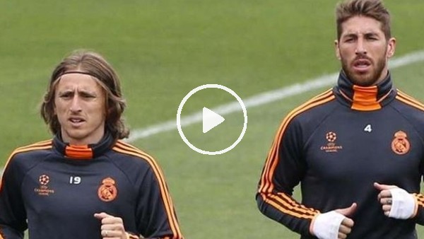 Sergio Ramos ve Modric kozlarını paylaştı